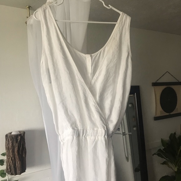 NWOT Anthropologie Cloth and Stone Linen Jumpsuit - Picture 7 of 8